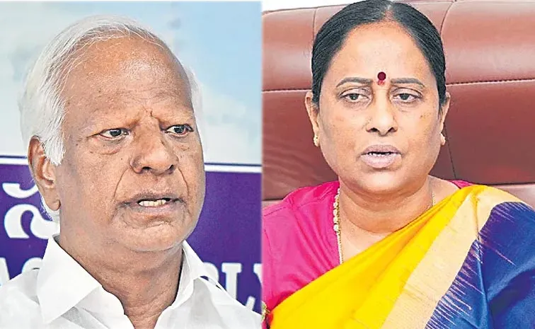Konda Surekha Complains To Aicc Against Kadiyam Srihari