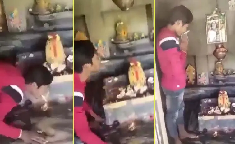 Sri Muneeshwara Shiva Temple Incident On Kurnool District