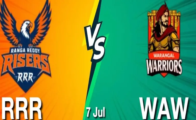 TG20 League-Warangal Warriors Vs Ranga-Reddy-Risers Toss-Match Update