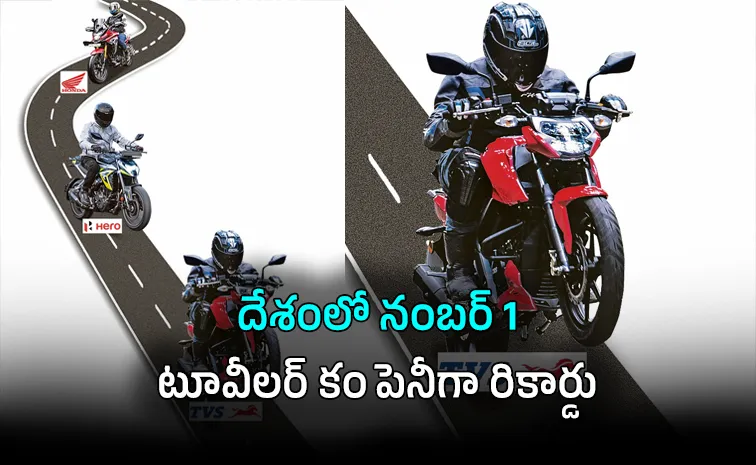 TVS Become India No 1 Two-Wheeler Company beats hero record june sales exports
