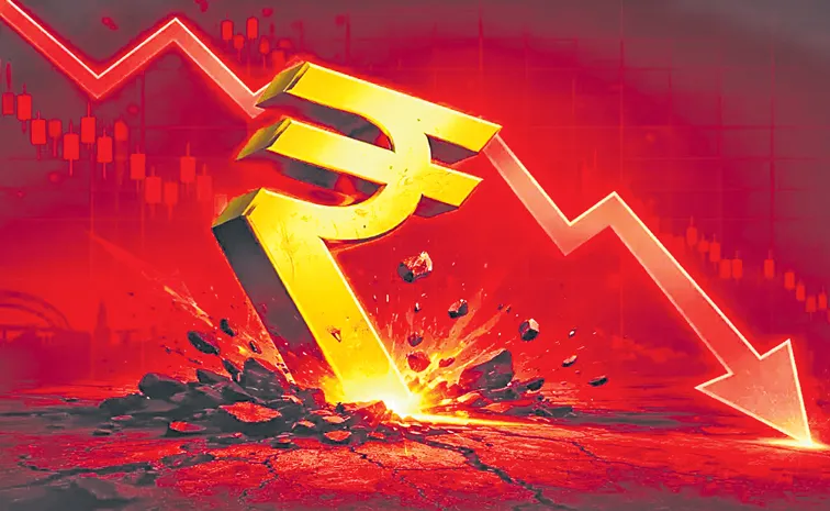 Rupee falls 52 paise to close at 95. 48 against US Dollar
