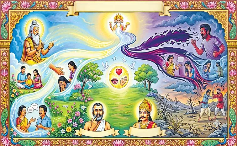 ఎప్పుడూ హిత, మిత, స్మిత, సత్య వచనాలే పలకాలి..