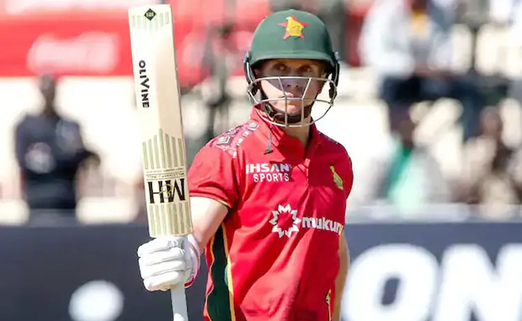 Curran unbeaten ton Evan blitz power Zimbabwe to 247 6 Vs BAN in 2nd ODI