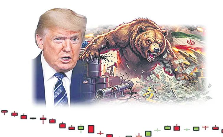 Stocks fall as Donald Trump declares US-Iran ceasefire over