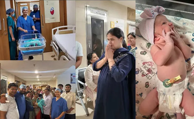 Joyful Tears as Baby Girl is Born After 52 Years in Family
