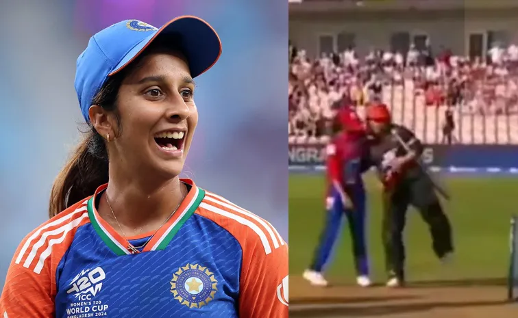 Jemimah Rodrigues Shares Hug With Pakistan Cricketer In The Hundred