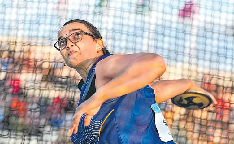 Seema Kaliramna wins medal in discus throw at Commonwealth Games