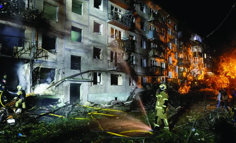 russian missile attack kills three in ukraines
