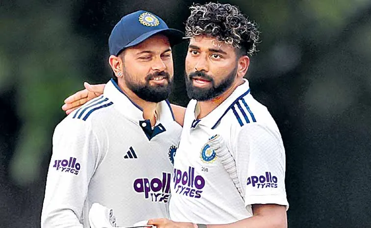 సిరాజ్‌ సిక్సర్ల జోరు