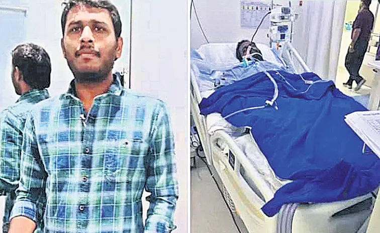 Sri Sathya Sai Man Struggles For Life Family Seeks Financial Help