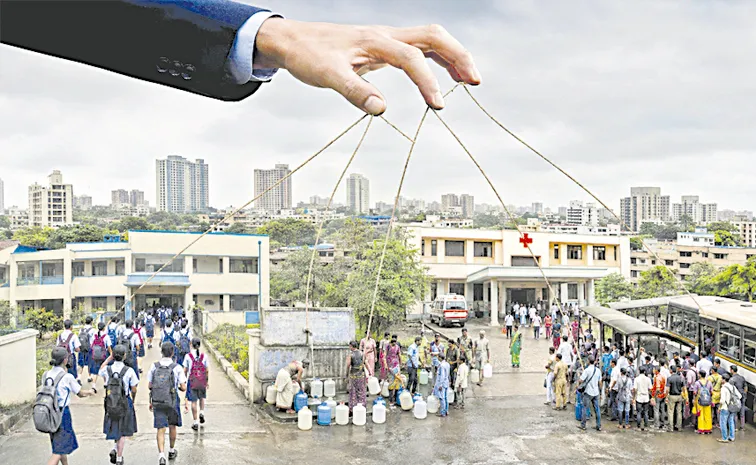 Andhra Pradesh under private control: User charges to be collected for all social services