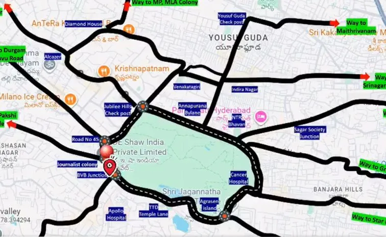  One Way Traffic System Implement Around KBR Park