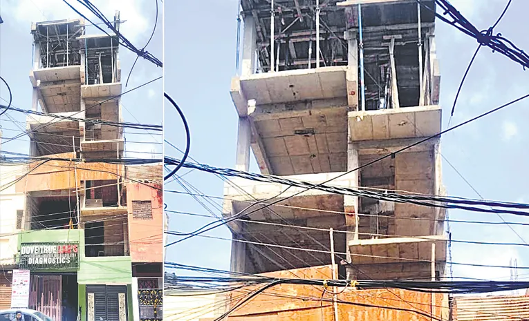 30 గజాల్లో 5 అంతస్తులు భవనం!