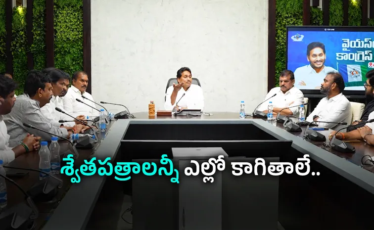 YS Jagan Meeting With Party MLAs And MLCs Updates