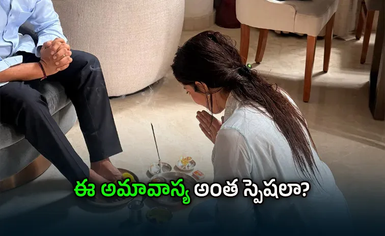 tollywood actress Pranitha Subhash done Pooja with husband goes viral