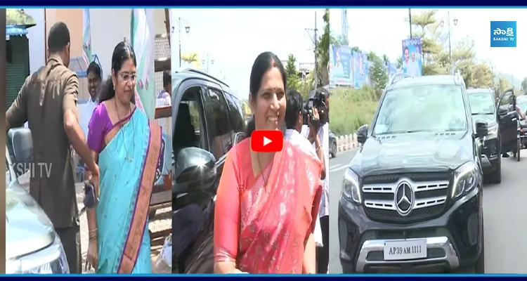 YSRCP నేతల విజువల్స్ @తాడేపల్లి