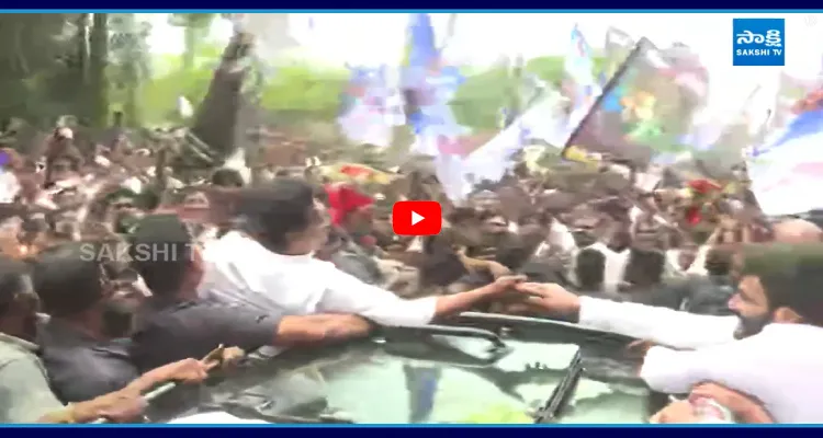 వైఎస్ జగన్ కు ఎస్కార్ట్ గా బైరెడ్డి సిద్దార్ద్ రెడ్డి