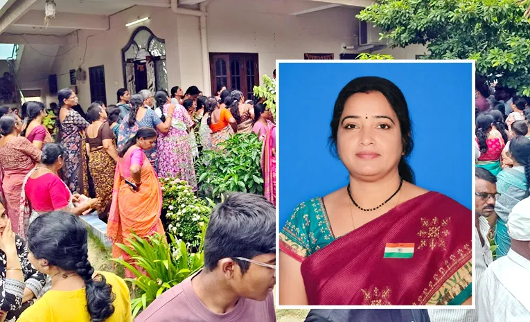 Nagarjuna Public School Director Rupa Reddy Incient At Nalgonda District