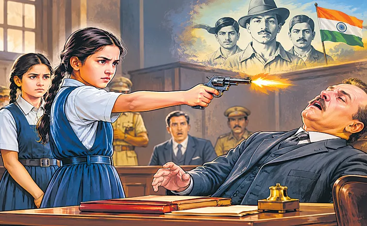 14 Year Old Suniti Chowdhury Freedom Fighter In India