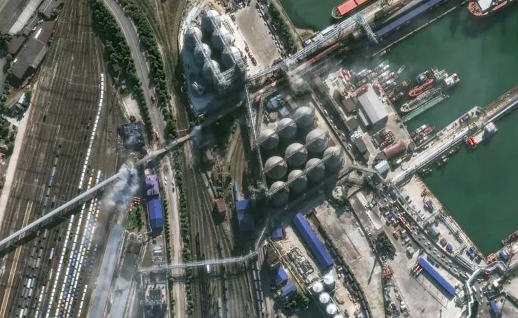 Ukraine Drones Hit A Major Russian Refinery 800 Miles From Border
