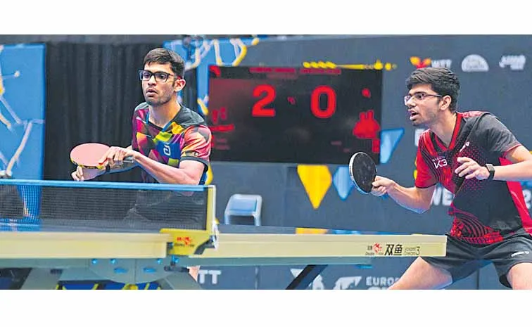 Manush Shah and Manav Thakkar pair advances to quarterfinals