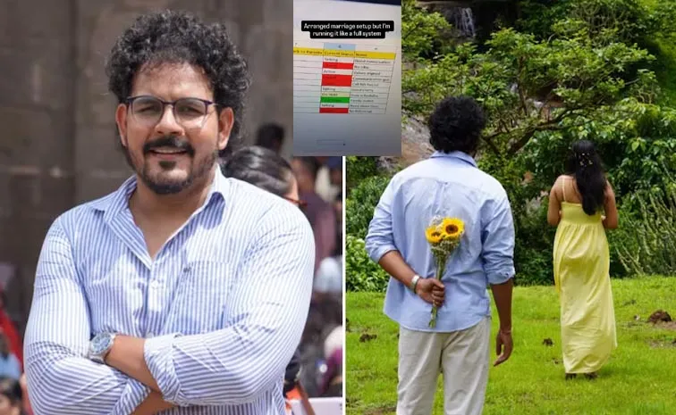  creating an Excel sheet to track his arranged marriage matches Goes Viral