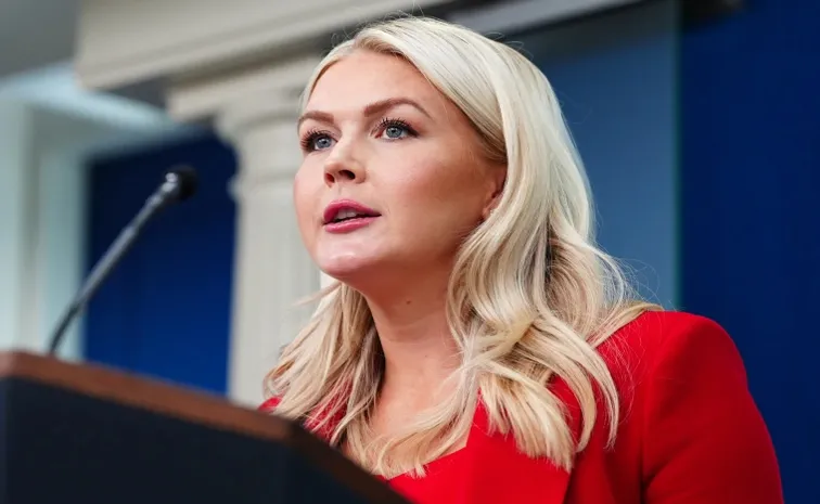 White House press secretary Karoline Leavitt will step down