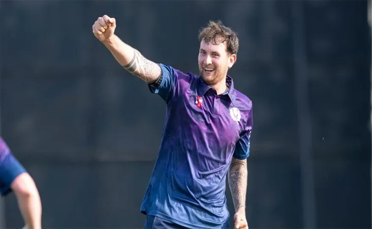 Scotlands Lyle Robertson Shatters Massive Cricket Records On Debut