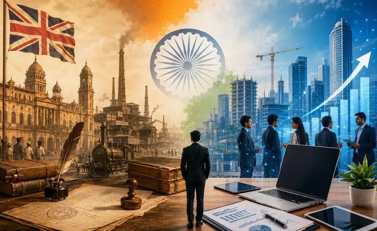 India Business Rules Before After Independence