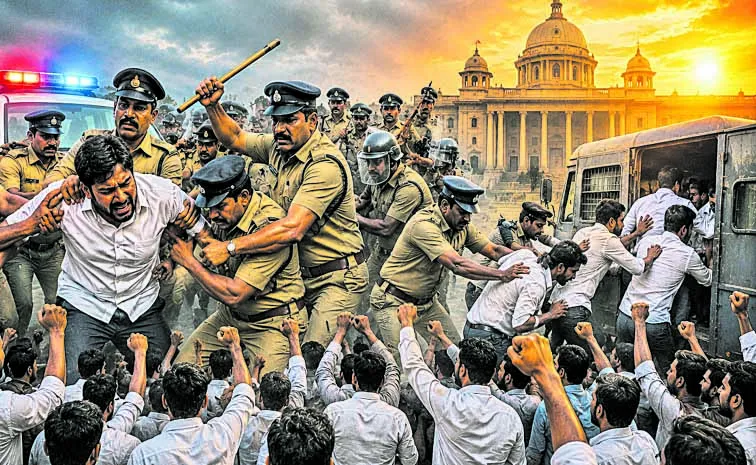 Illegal cases against YSRCP cadres across the state