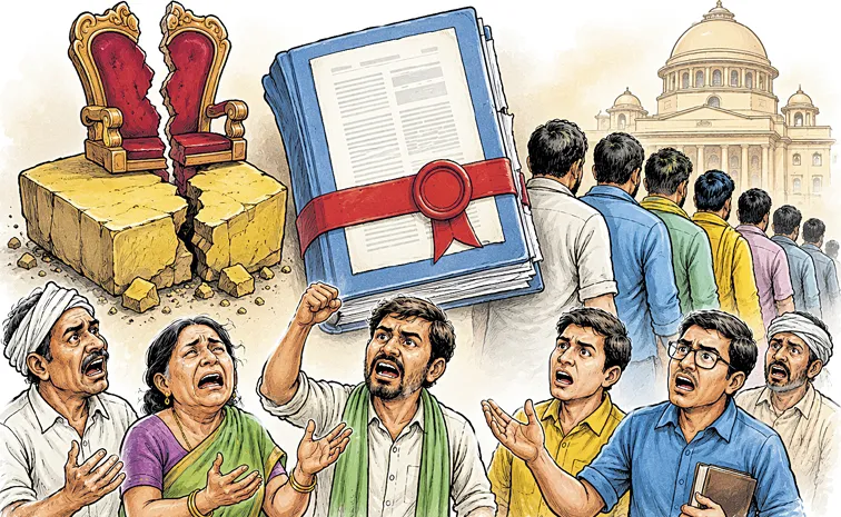 బీసీలకు మరో వెన్నుపోటు 34 % రిజర్వేషన్లు ఉత్తుత్తే!