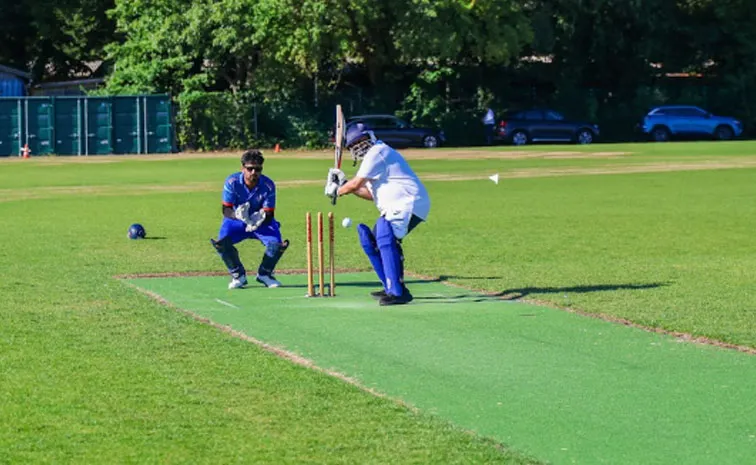 Independence Day Embassy vs Diaspora T20 cricket match in Berlin