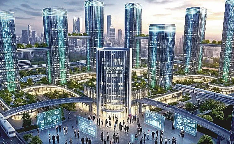 India GCC Boom 1380 Centres 12 Lakh Jobs Commercial Real Estate