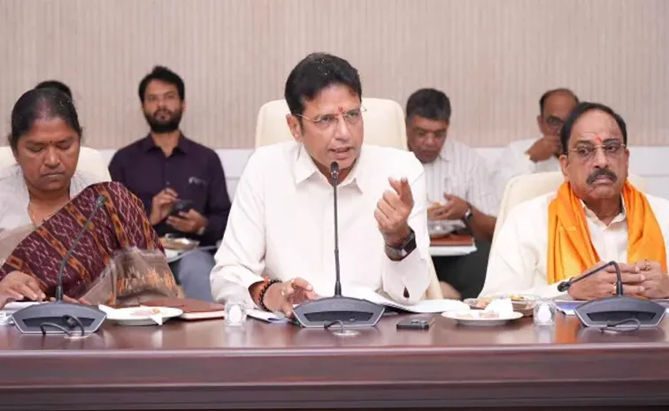 Cabinet Sub Committee Reviews Godavari Pushkaralu 2027 Preparations