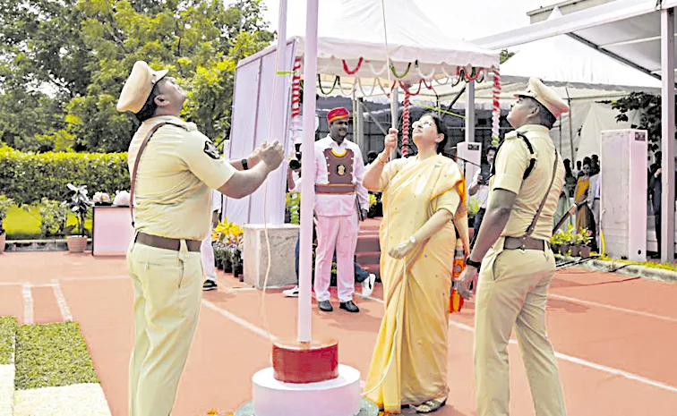 Grand Independence Day celebrations at the Andhra Pradesh High Court