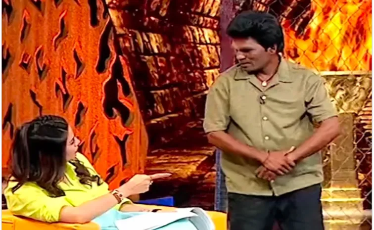 Trolls On anchor Srimukhi behaviour with Running raja in agni pariksha