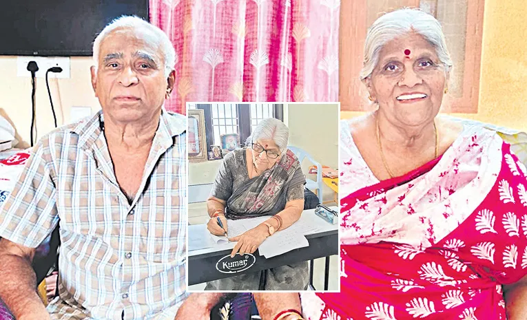 75-Year-Old Woman Continues Her Learning Journey takes Sanskrit ‘Kovid’ Exam