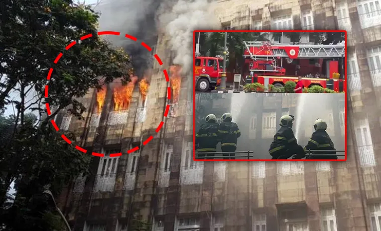 Fire at Mumbai Income Tax Department building4