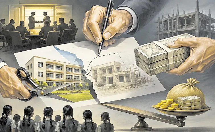 Education Supplies Overpriced Under Chandrababu Government: Andhra pradesh