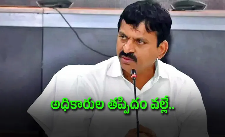 Minister Ponguleti Srinivas Reddy Key Comments on 22A Lands
