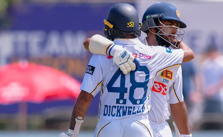 Sonal Dinusha Niroshan Dickwella Create Massive Test Record Vs India