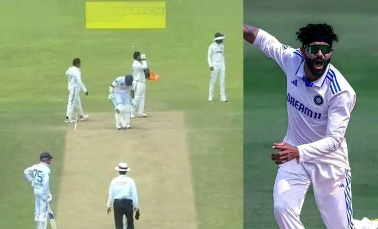 Sarfaraz Khan, Rishabh Pant Instigate Ravindra Jadeja In Galle Test2