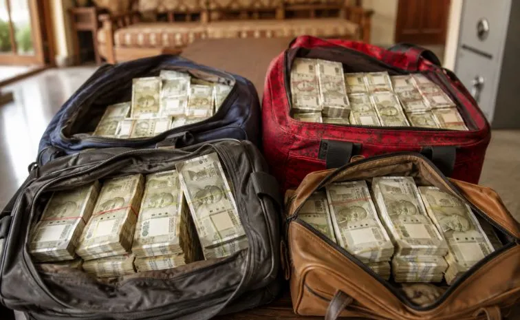 cash worth Rs 3 crore found in auto drivers house