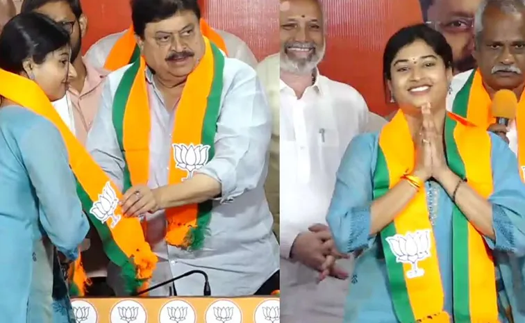 Dance Choreographer Shrasti Verma Joined In BJP