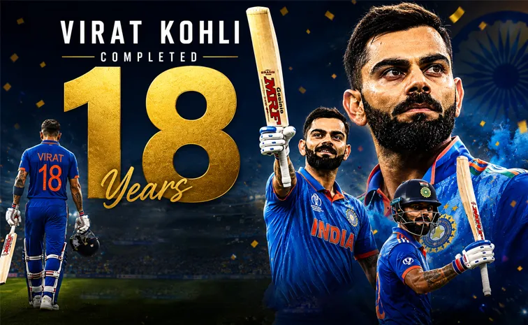Virat Kohli: 18 ఏళ్ల ప్రయాణంలో 18 అద్భుత క్షణాలు