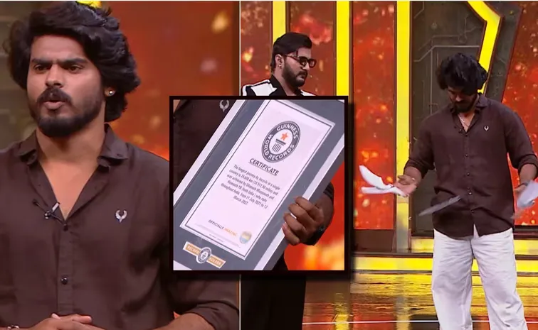 Bigg Boss Contestant Dhanush Reveals Truth Behind Tearing His Guinness Record