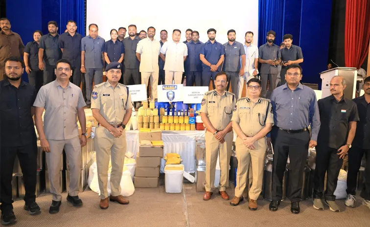Huge seizure of adulterated ghee in Hyderabad