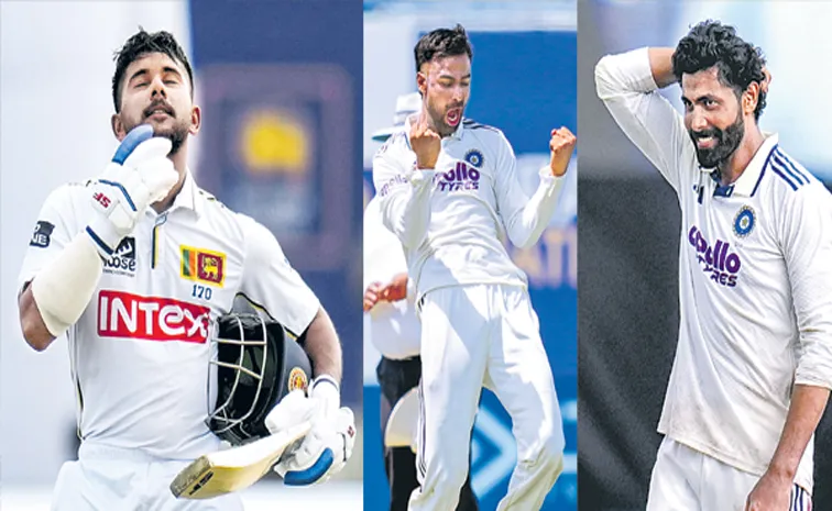 India bowled Sri Lanka out for 284 on Day 3 of the first Test