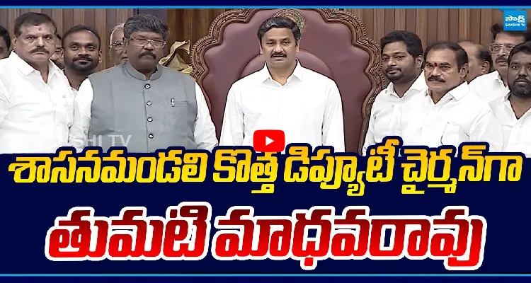 ఏపీ మండలి డిప్యూటీ చైర్మన్ గా బాధ్యతలు తీసుకున్న మాధవరావు