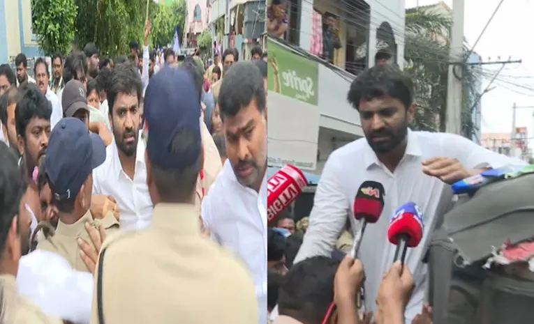 వైఎస్సార్‌సీపీలో చేరికలు.. కక్షతో మార్గాని భరత్‌ అరెస్ట్‌